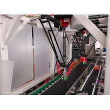 Top-Füllungstyp Roboter Wellpappe Karton Karton Füllverpackungsmaschine